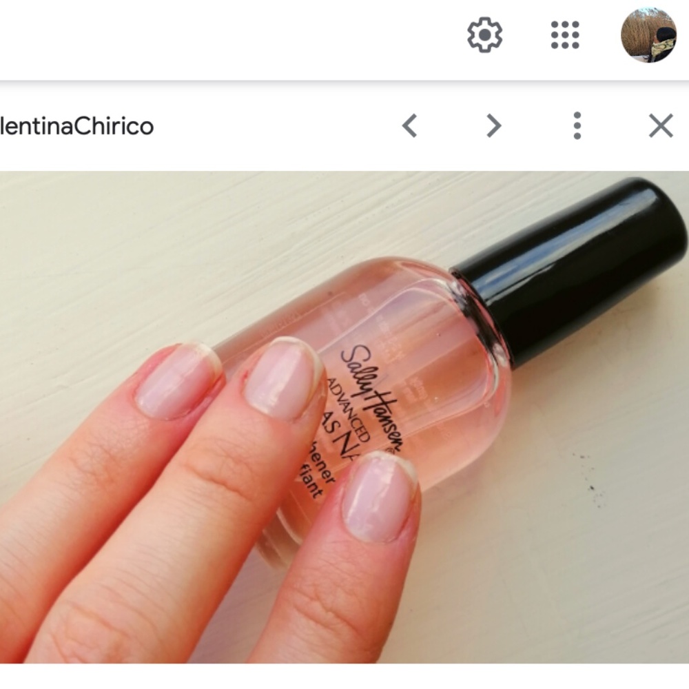 NWT SALLY HANSEN Advanced Hard As Nails Strengthener in Rosy Tint